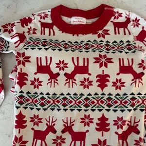 Hanna Andersson Red and White Holiday Sweater